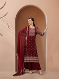 All About You Women Ethnic Motifs Printed Kurta with Palazzos & Dupatta | Grocsy