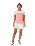 ASICS Court SS Colourblocked Short Sleeved T-Shirt | Grocsy