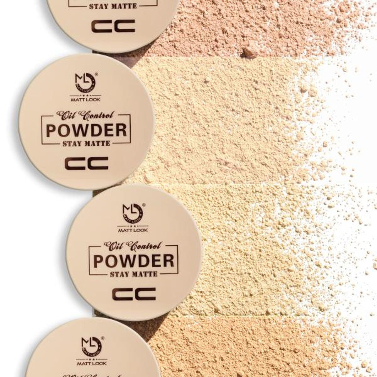 Matt Look CC Oil Control Stay Matte Powder - Light | Grocsy
