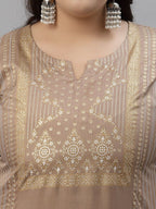 Sztori Ethnic Motifs Printed Regular Kurta with Palazzos | Grocsy