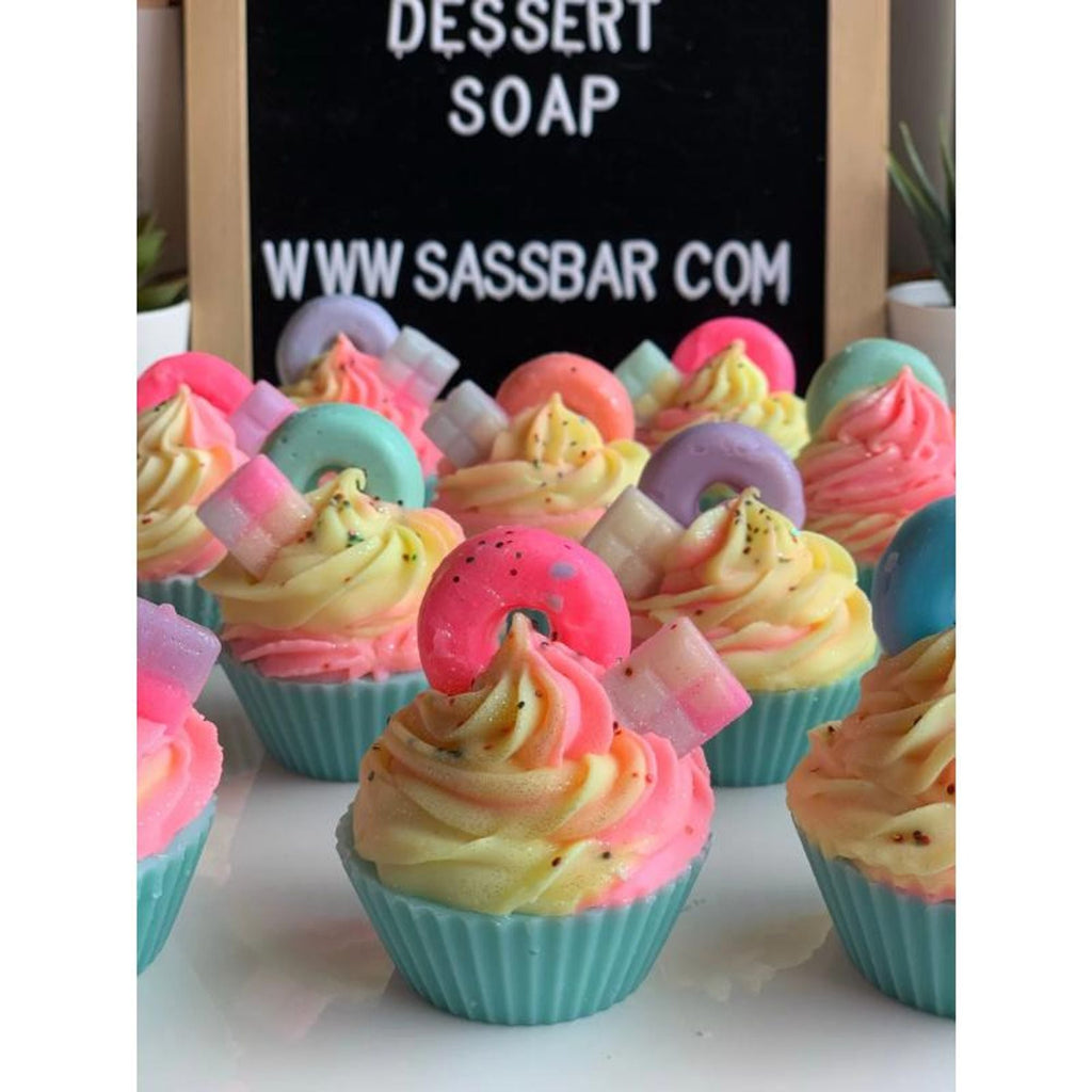 The Sass Bar Glow-up Cupcake Soap | Grocsy