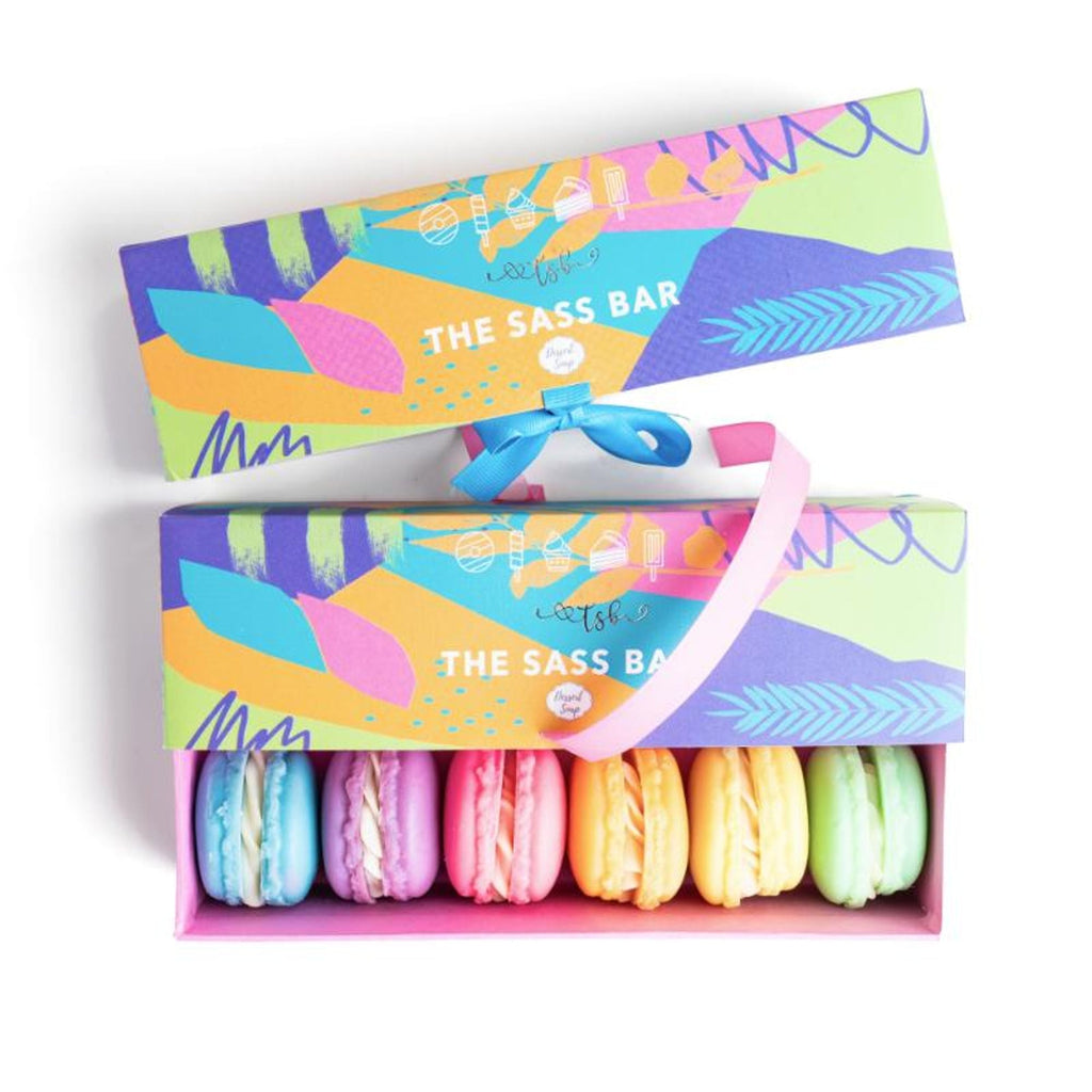 The Sass Bar Macaron Soap Box | Grocsy