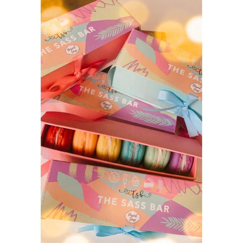 The Sass Bar Macaron Soap Box | Grocsy