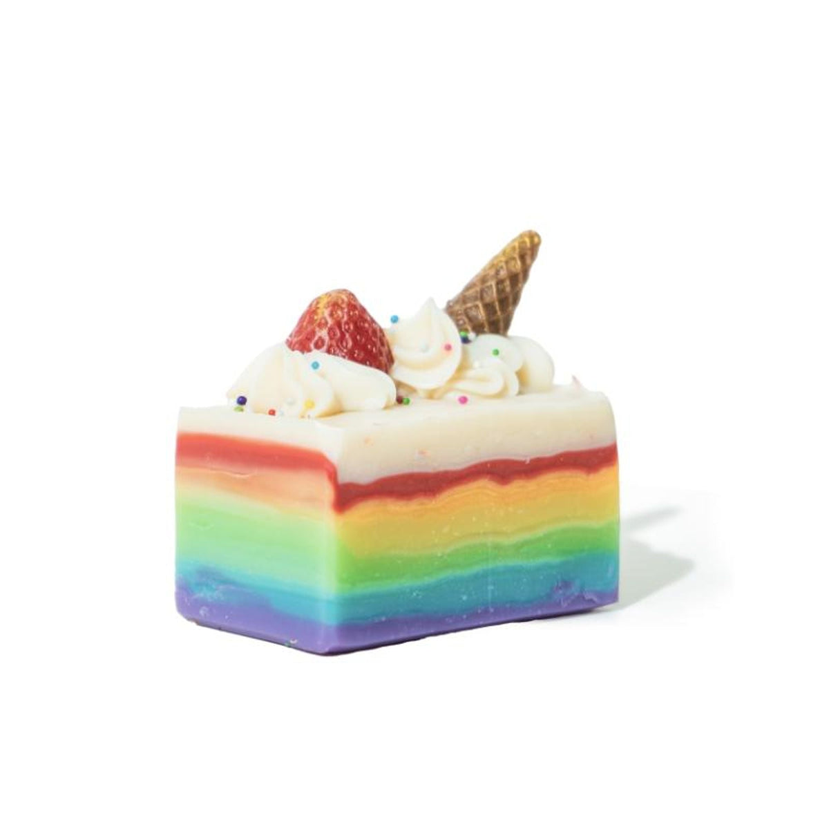 The Sass Bar Rainbow Ice-Cream Loaf Soap | Grocsy