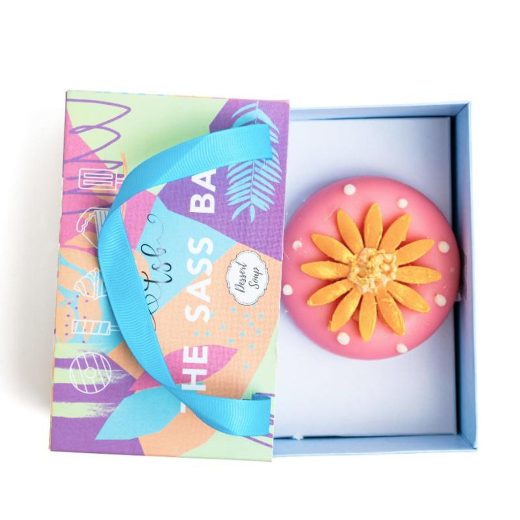 The Sass Bar Summer Daisy Donut Soap | Grocsy