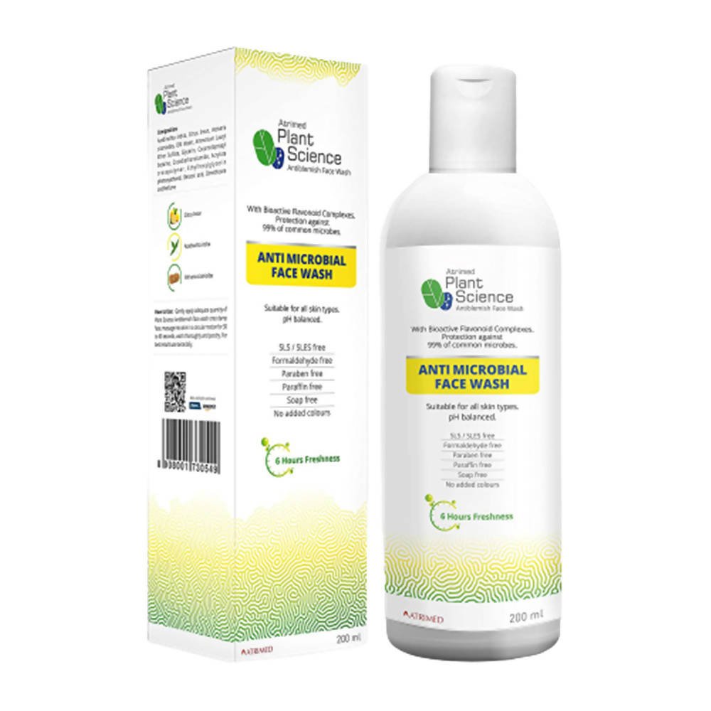 Atrimed Plant Science Anti Microbial Face Wash | Grocsy