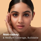 Pilgrim Dream Matte Serum Foundation With Matte & Poreless All Day Coverage Lightweight - Golden Beige | Grocsy