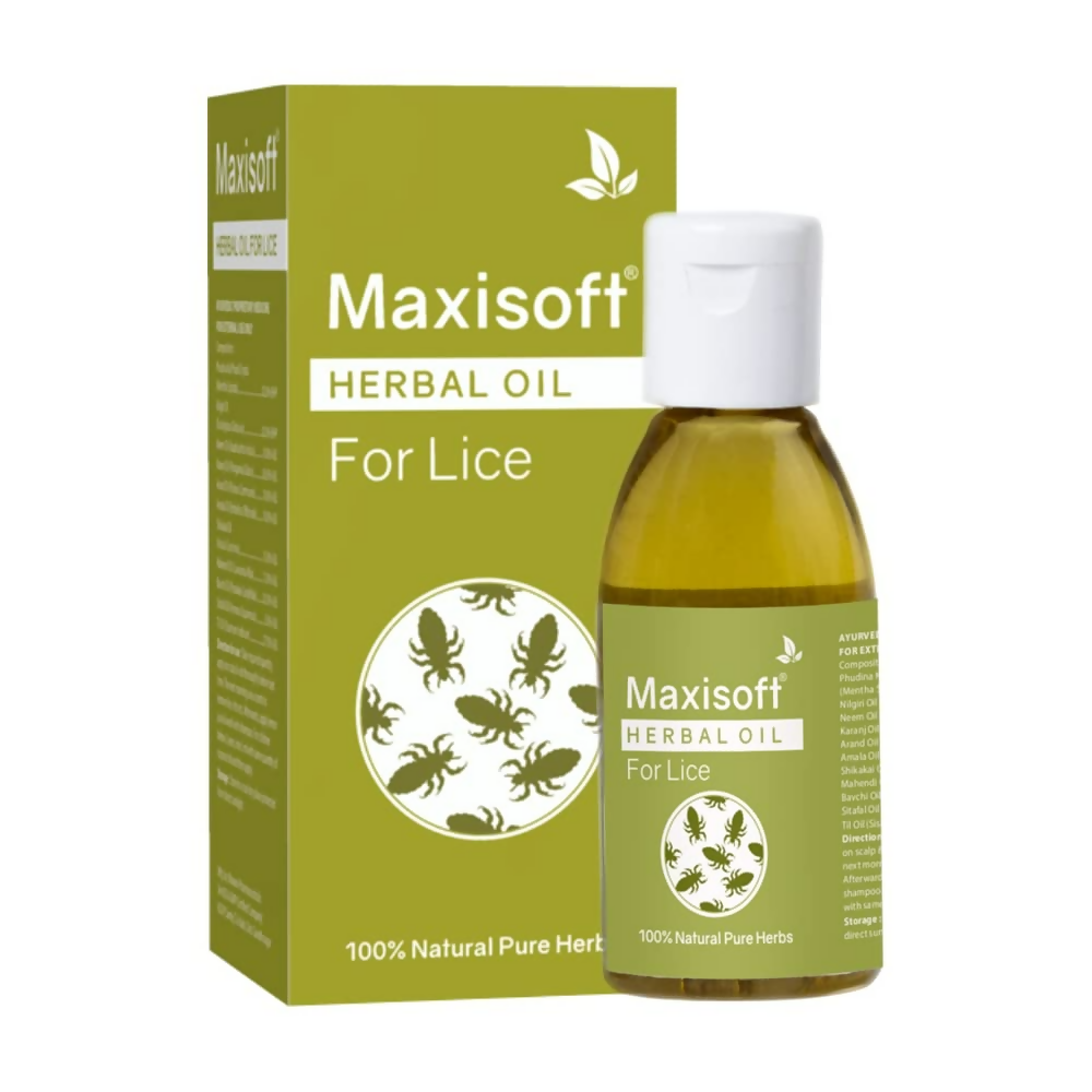 Maxisoft Lice Herbal Oil | Grocsy