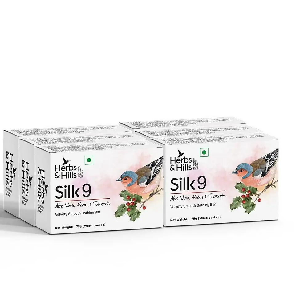 Herbs & Hills Silk9 Velvety Smooth Bathing Bar | Grocsy