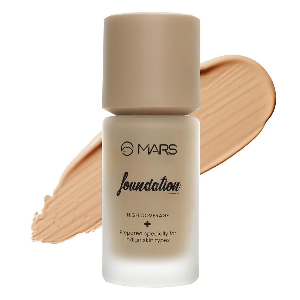 MARS Cosmetics High Coverage Liquid Matte Foundation - Shade 06 | Grocsy