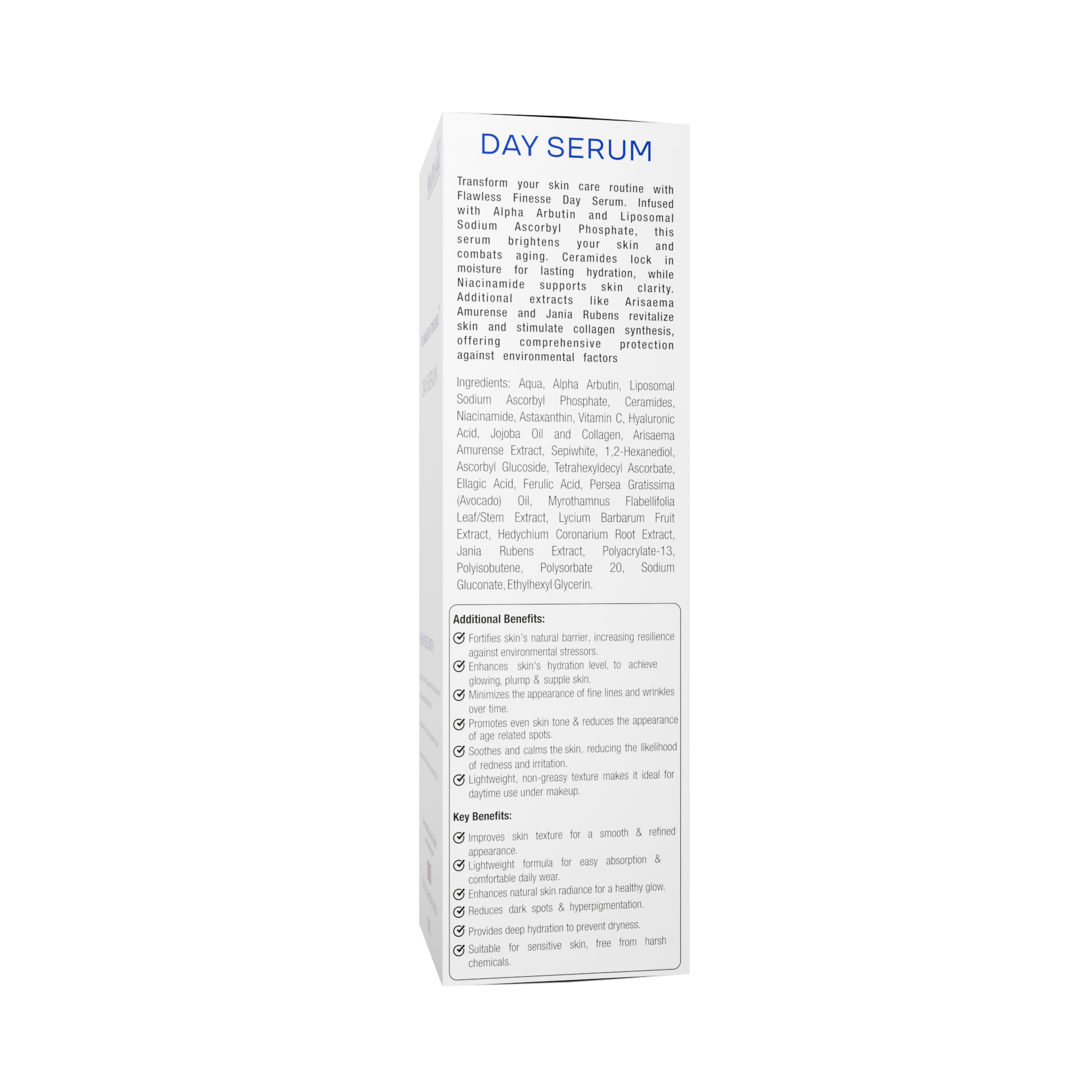 Flawless Finesse By HealthAid Day Serum | Grocsy
