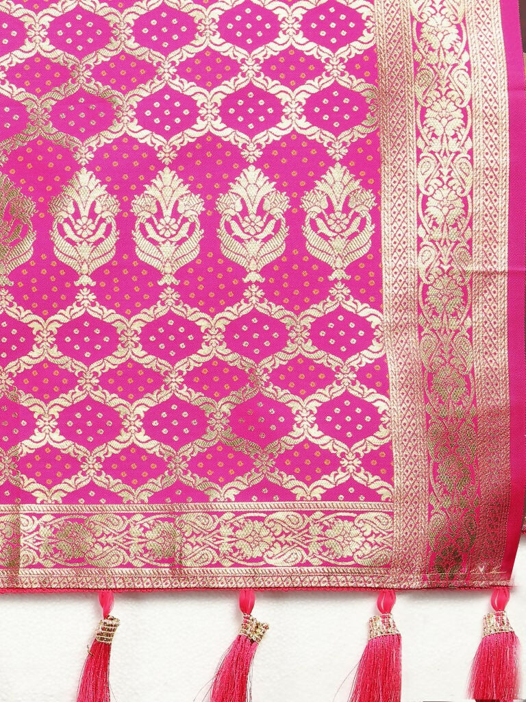 Vastranavya Navy Blue Soft Patola Silk With Meenakari Weaving Motifs And Rich Zari Weaving Pallu Saree With Matching Blouse Fabric | Grocsy