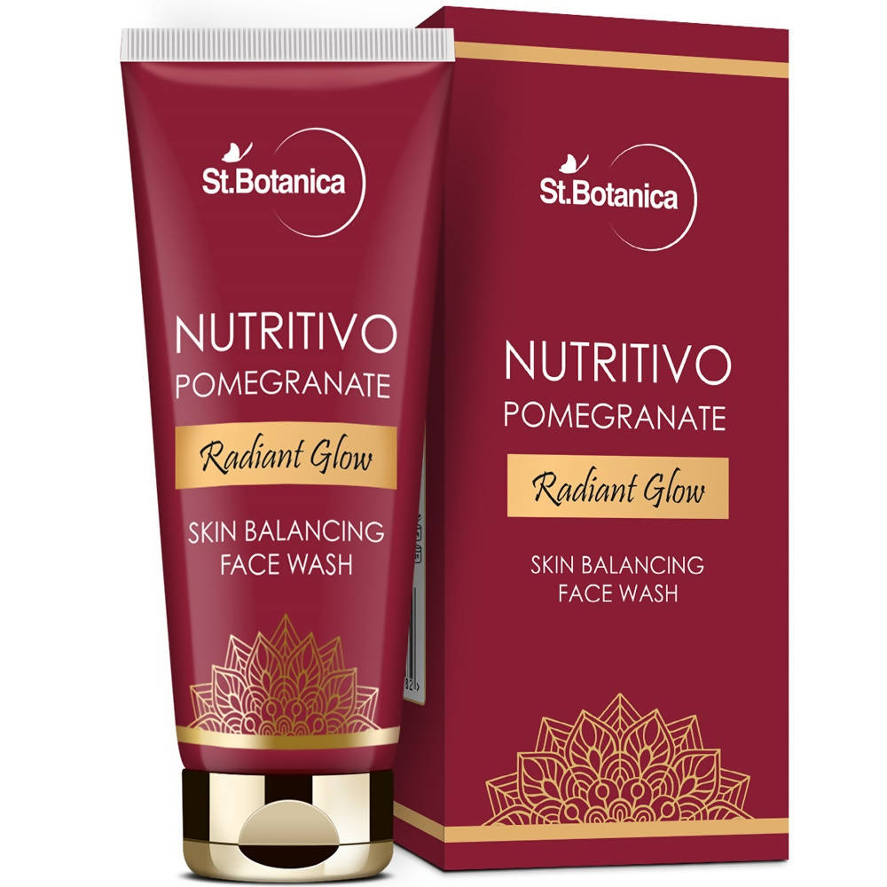 St.Botanica Nutritivo Pomegranate Radiant Glow Skin Balancing Face Wash | Grocsy