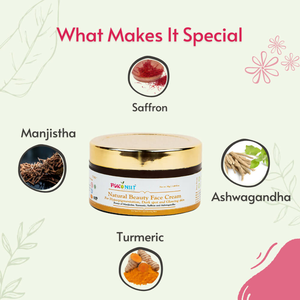 Pokonut Natural Beauty Face Cream | Grocsy