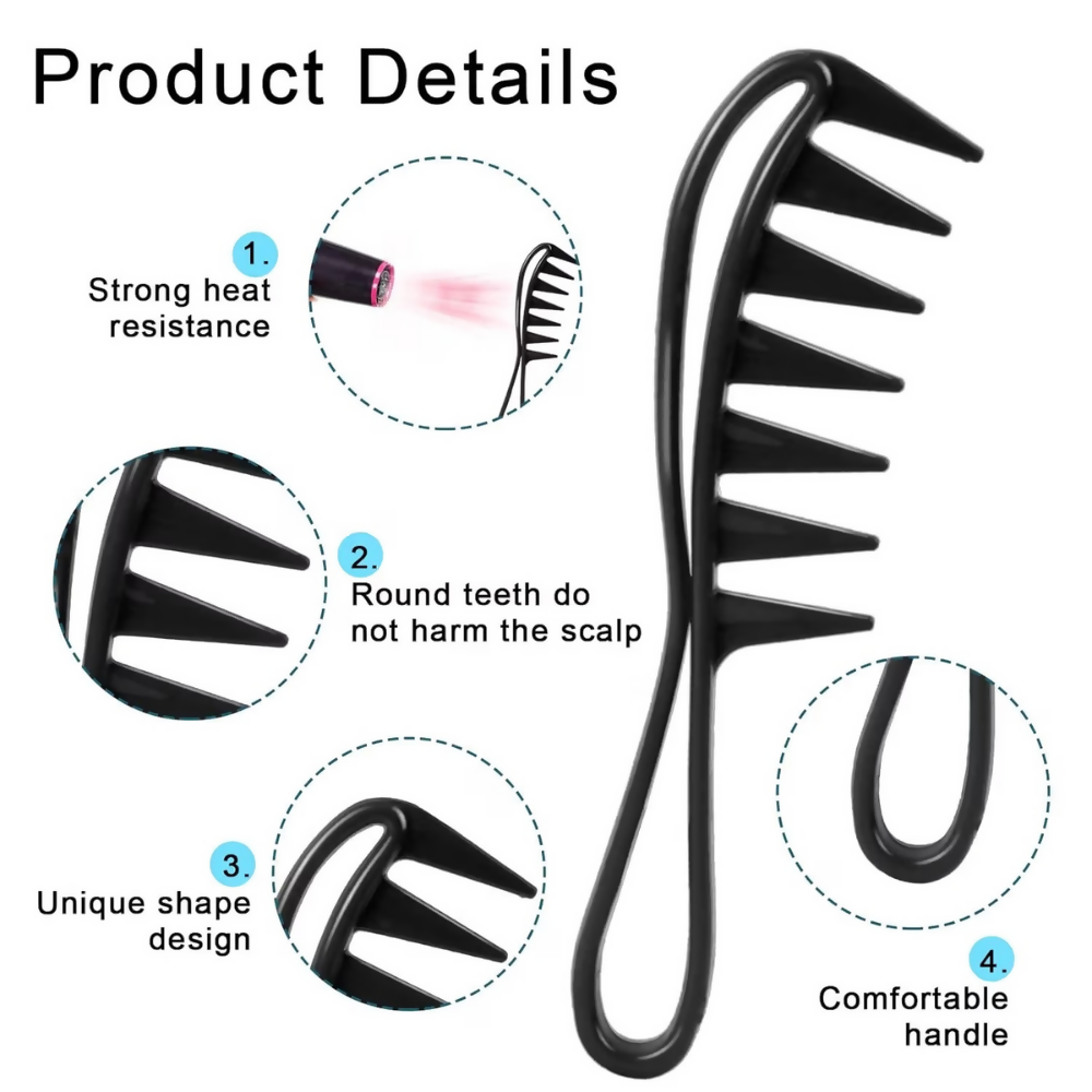 Bronson Professional Shower Detangler Hair Comb | Grocsy