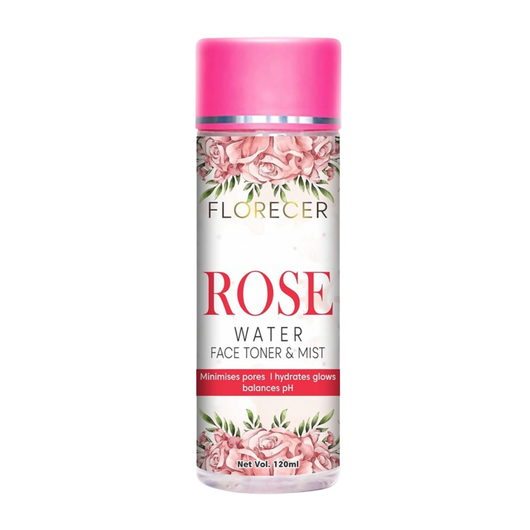 Florecer Rose Water Face Toner & Mist | Grocsy