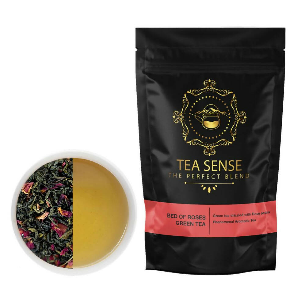 Tea Sense Bed Of Roses Green Tea | Grocsy