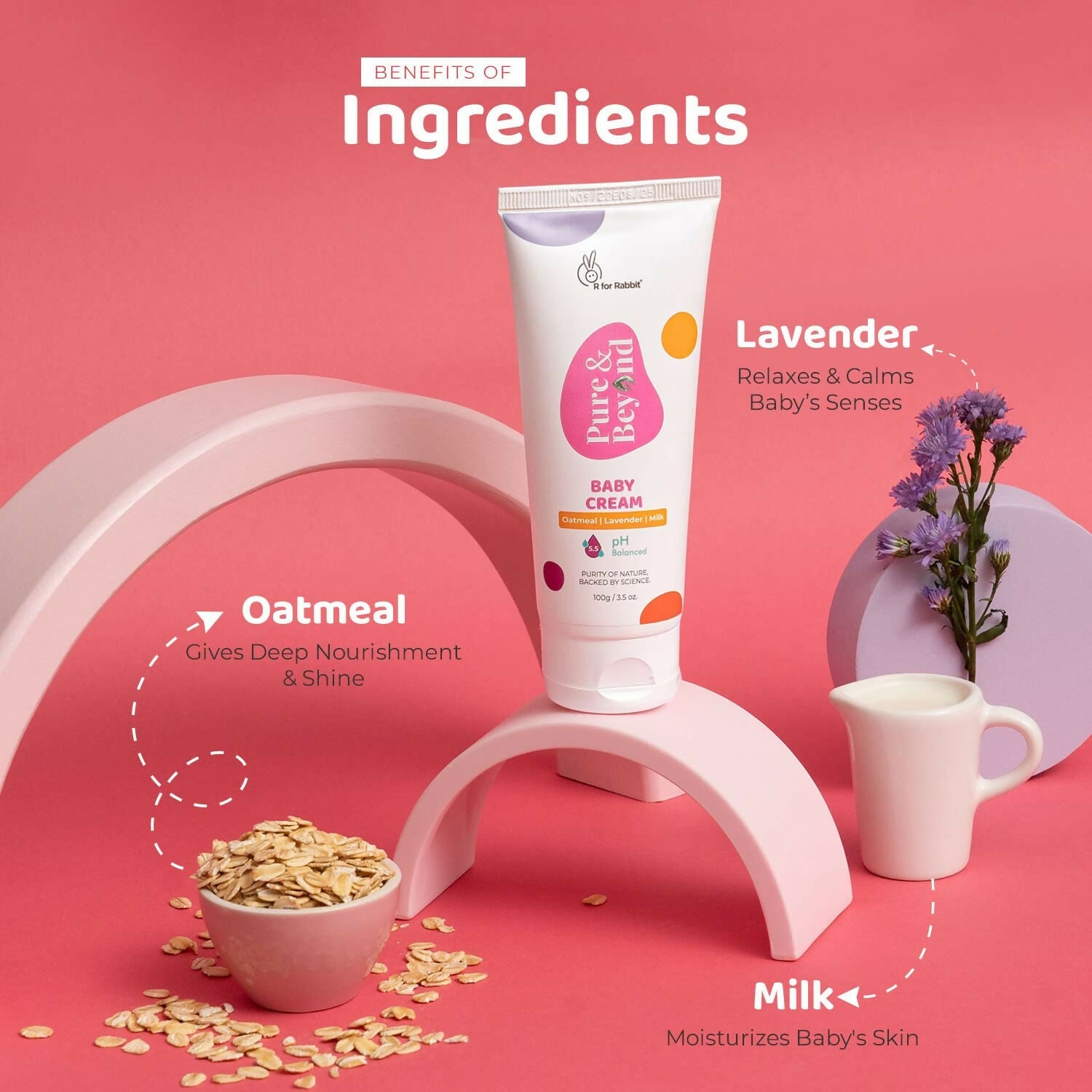 R for Rabbit Pure & Beyond Baby Cream for Kids | Grocsy
