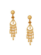Ruby Raang Gold Dangler Earrings | Grocsy