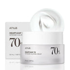 Anua Heartleaf 70 Intense Calming Cream With Ceramide, Panthenol, Heartleaf Extract - Korean Skincare | Grocsy