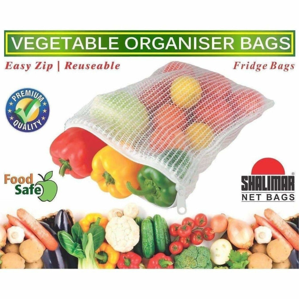 Shalimar Reusable Vegetable Fridge Bags | Grocsy
