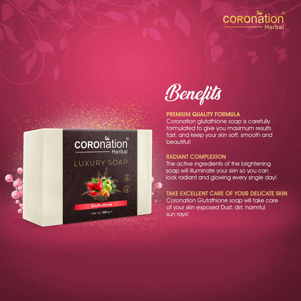 Coronation Herbal Glutathione Luxury Soap | Grocsy