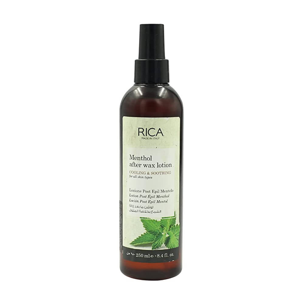 Rica Menthol After Wax Lotion For All Skin Type with Sun flower Oil, Jojoba Oil & Vitamin E | Grocsy