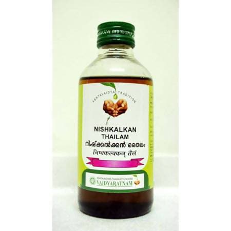 Vaidyaratnam Nishkalkan Thailam | Grocsy