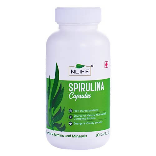 NLife Spirulina Capsules | Grocsy