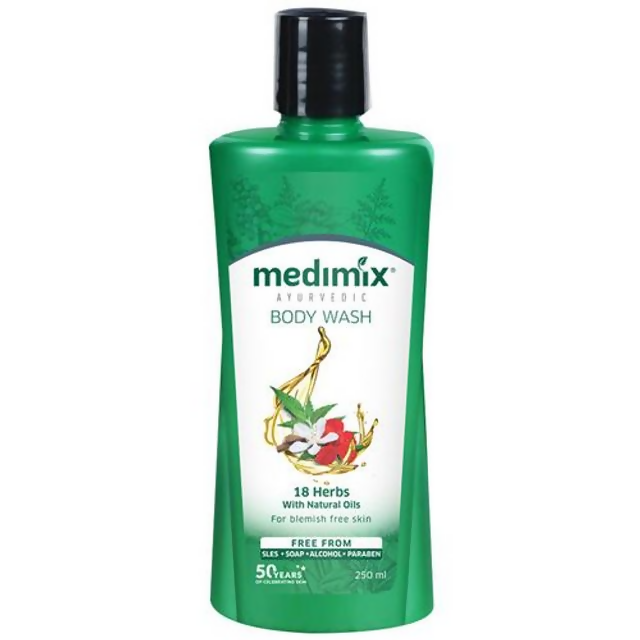 Medimix Ayurvedic 18 Herbs Body Wash With Natural Oils | Grocsy