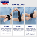 Hansaplast Active Tennis Elbow Support for Men & Women | Grocsy