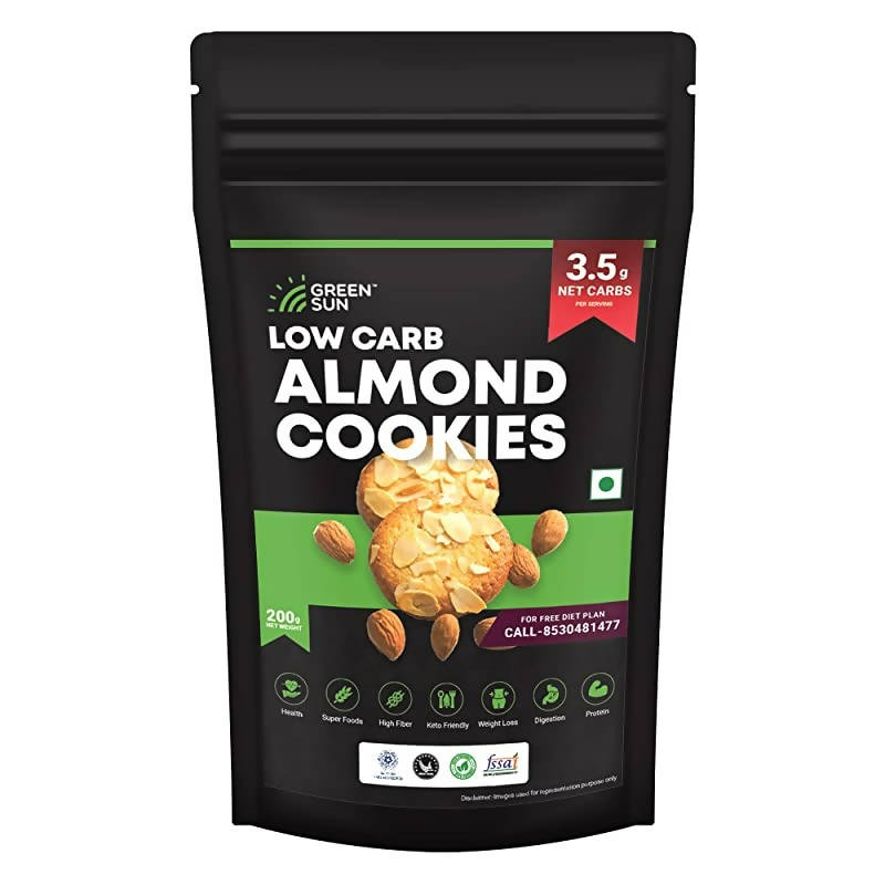 Green Sun Low Carb Almond Cookies | Grocsy