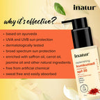 Inatur Kumkumadi Sunscreen SPF 30 | Grocsy
