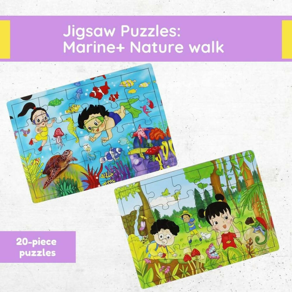 Matoyi Jigsaw Puzzles Combo ? Marine World & Nature Park | Grocsy