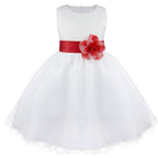 Asmaani Baby Girl's White Color Party Wear Dress (AS-DRESS-22055) | Grocsy