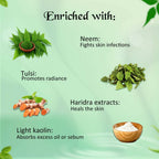 NutriGlow Neem & Tulsi Face Pack | Grocsy