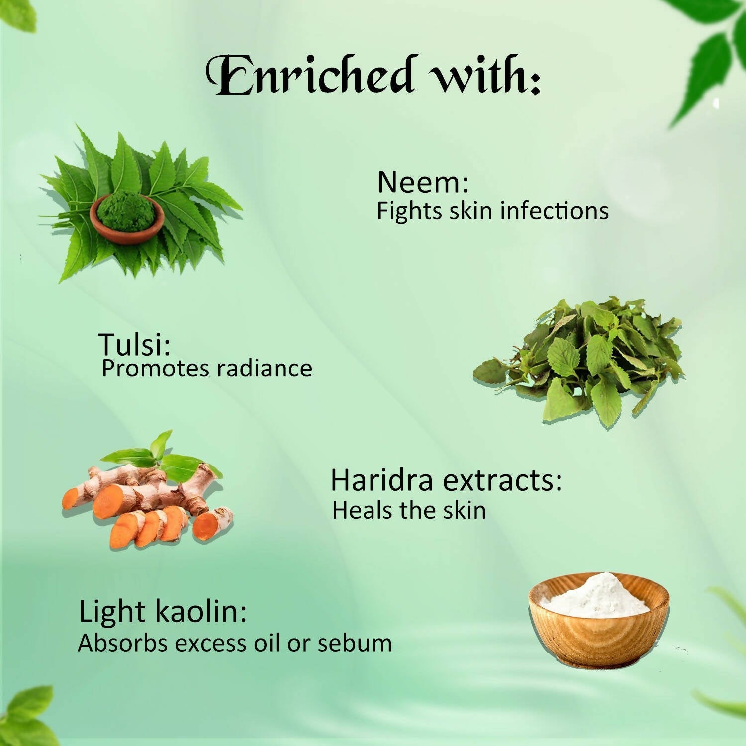 NutriGlow Neem & Tulsi Face Pack | Grocsy