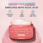 Glamveda 2% Kojic Acid Gel Cream | Grocsy
