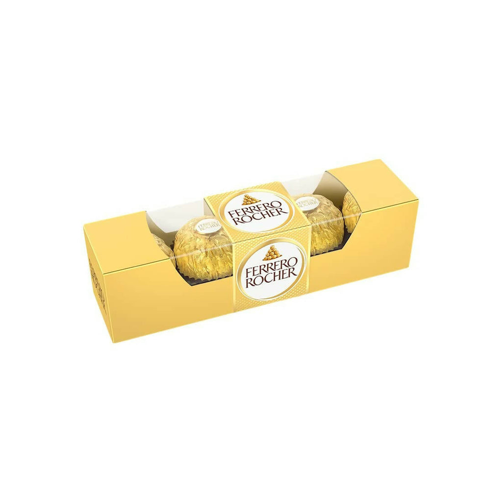 Ferrero Rocher Exquisite Hazelnut And Milk Chocolate | Premium Gift Box Rich, Creamy, Crunchy and Nutty Chocolate For Special Occasions | Grocsy