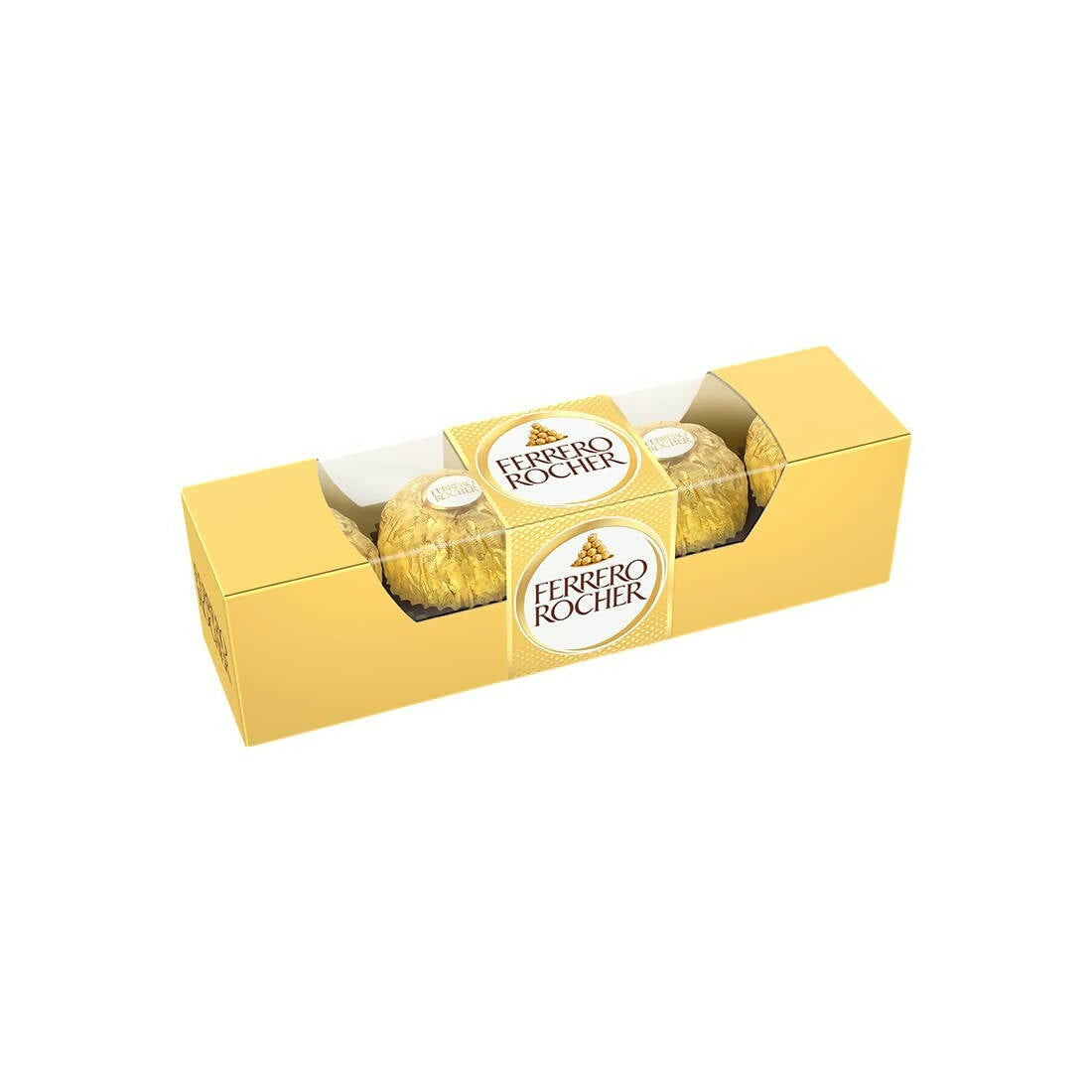 Ferrero Rocher Exquisite Hazelnut And Milk Chocolate | Premium Gift Box Rich, Creamy, Crunchy and Nutty Chocolate For Special Occasions | Grocsy