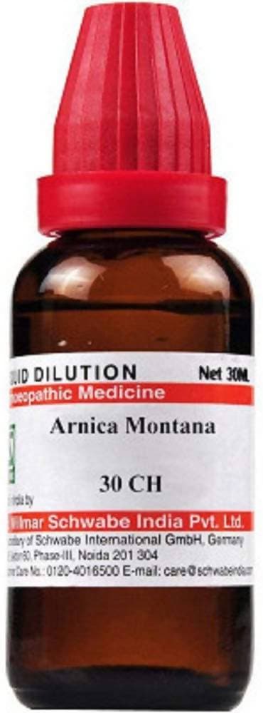 Dr. Willmar Schwabe India Arnica Montana Dilution | Grocsy