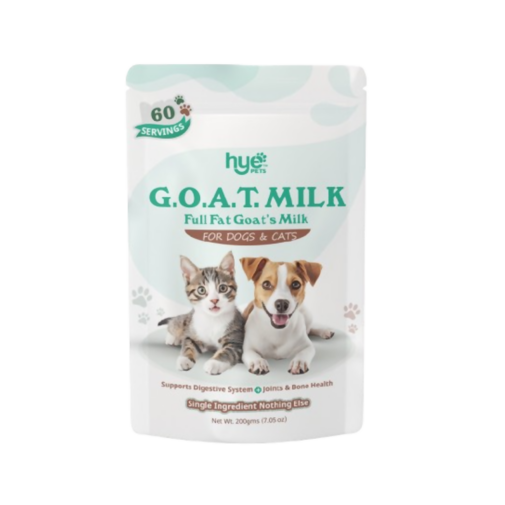 Hye Pets Full Fat Goat Milk Powder For Pets | Grocsy