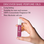 Bake Grace 100% Concentrated Perfume Oil Roll on Fragrance For Men & Women - White Oud | Grocsy