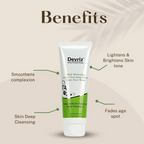 Devriz Professional Kojic Acid Face Wash For Reducing Pigmentation Dark Spots Uneven Skin Tone | Grocsy