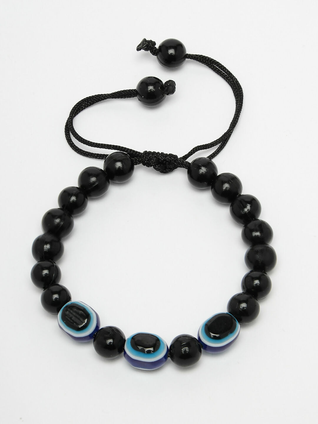 NVR Men & Women Evil Eye Men & Women Black Thread Bracelet | Grocsy