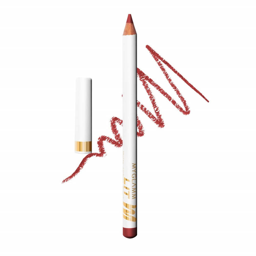 MYGLAMM LIT Matte Lip Liner Pencil - Bae (1.14 Gm) | Grocsy