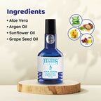 Habibs Hair Serum Dry Curly & Treated Hairs For Silky & Smooth Hair | Grocsy