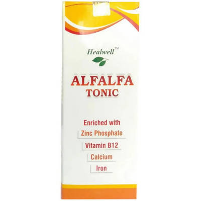 Healwell Homeopathy Alfalfa Tonic With Vitamin B12 | Grocsy