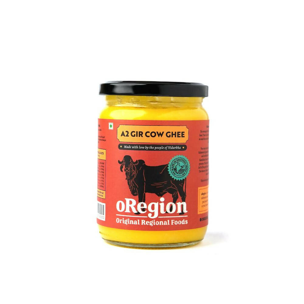 oRegion A2 Gir Cow Ghee | 100% Gir Cow Ghee | Organic Desi Ghee From Gir Cow | Grocsy