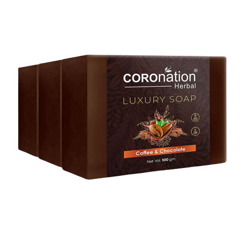 Coronation Herbal Coffee & Chocolate Luxury Soap | Grocsy
